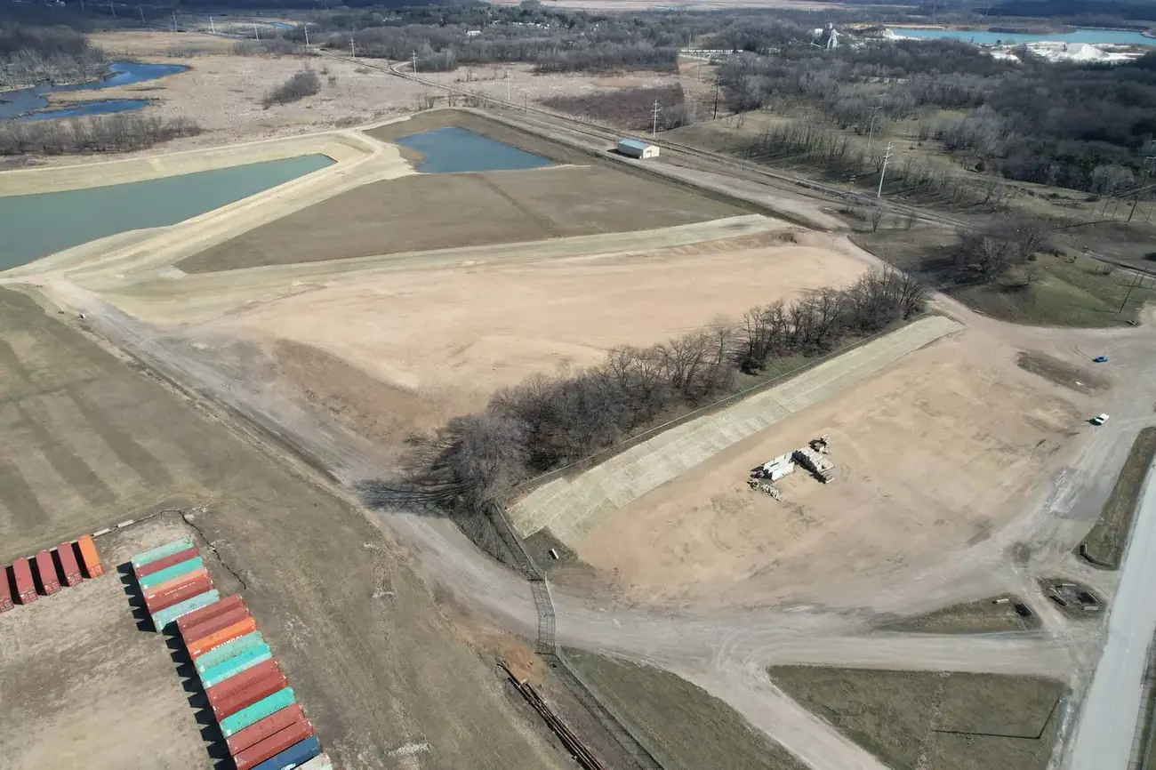 The Columbia Energy Storage Project site before the plant was built